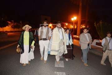 Peregrinación desde San Juan hacia Jinámar. ofrenda, reparto del potaje y festival folclórico (Foto TA y TF)